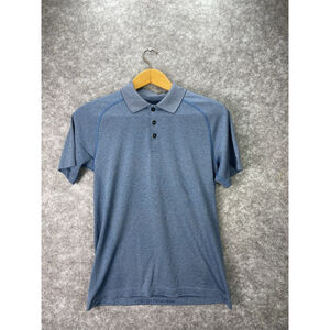 Lululemon Men's Metal Vent Tech Surge Short Sleeve Blue Size Medium Stretch